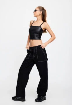 CLUELESS CAMI - ONYX -Lionessfashion Shop 01 02 23 LIONESS eCOMM MARCH MARCH 1484 54fca15c 5b04 48fc a28a 7077efebe784