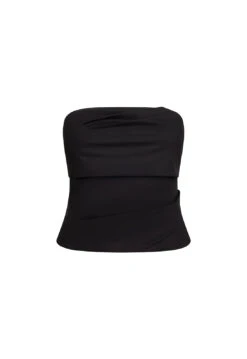 SMOKESHOW STRAPLESS TOP - ONYX -Lionessfashion Shop 02 05 23 LIONESS GM MAY Ghost Mannequin MAY 021