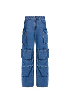 SMOKESHOW JEAN - BLUE DENIM -Lionessfashion Shop 02 05 23 LIONESS GM MAY Ghost Mannequin MAY 118 39ad9c8f 40c8 48da a0d2 4518ceb70168