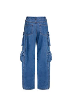 SMOKESHOW JEAN - BLUE DENIM -Lionessfashion Shop 02 05 23 LIONESS GM MAY Ghost Mannequin MAY 119 823449e1 bad6 414e 946b 2a0d737ea4e9