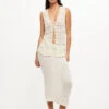 OLSEN VEST - CREAM -Lionessfashion Shop 04 10 23 LIONESS RESHOOTS STELLAVIDS RESHOOTS 176