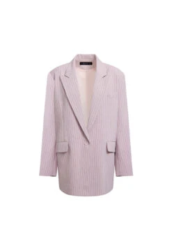 NYC BLAZER - PINK PINSTRIPE -Lionessfashion Shop 06 03 23 LIONESS MARCH GM MARCH GM 073