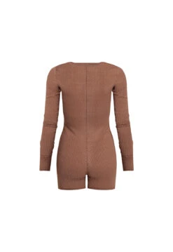 GHAURI KNIT ROMPER - CHESTNUT -Lionessfashion Shop 06 03 23 LIONESS MARCH GM MARCH GM 183