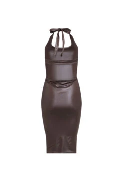 GWYNETH MIDI - CHOCOLATE -Lionessfashion Shop 06 03 23 LIONESS MARCH GM MARCH GM 190