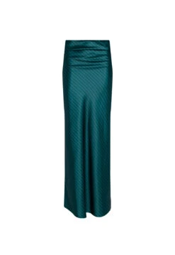 DEVON MAXI SKIRT - GREEN PINSTRIPE -Lionessfashion Shop 06 03 23 LIONESS MARCH GM MARCH GM 228