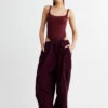 JE TAIME BODYSUIT - BURGUNDY -Lionessfashion Shop 10 05 23 LIONESS eCOMM SERENA ReShoots Immediate 069