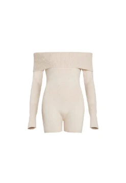 OFF DUTY ROMPER - STONE -Lionessfashion Shop 11 04 23 LIONESS APR GM Ghost Mannequins APR 146