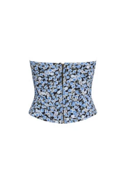FAME CORSET - BLUE FLORAL -Lionessfashion Shop 11 04 23 LIONESS APR GM GhostMannequins APR 021