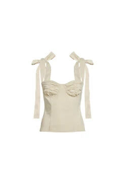 BALLERINA BUSTIER - BEIGE -Lionessfashion Shop 24 01 23 LIONESS FEB GM GHOST MANNEQUIN FEB23 011