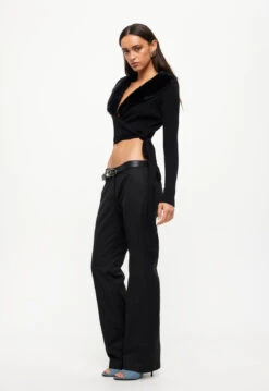 BESSETTE PANT - ONYX -Lionessfashion Shop 24 05 23 LIONESS ReShoots Roberta Reshoots 271