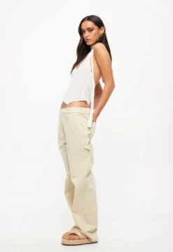 FOUNTAIN TAILORED PANT - BEIGE -Lionessfashion Shop 24 05 23 LIONESS ReShoots Roberta Reshoots 383
