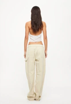 FOUNTAIN TAILORED PANT - BEIGE -Lionessfashion Shop 24 05 23 LIONESS ReShoots Roberta Reshoots 384