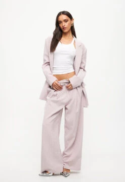 NYC BLAZER - PINK PINSTRIPE