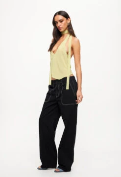 FOUNTAIN TAILORED PANT - ONYX