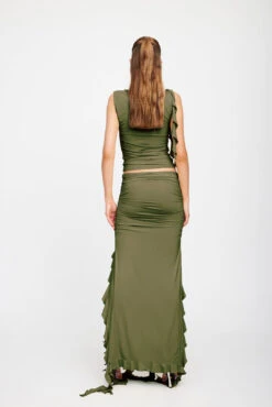 RENDEZVOUS SKIRT - OLIVE -Lionessfashion Shop 25 01 23 LIONESS ReShoots Serena RESHOOTSOLIVE 1419.jpg22 1 1