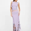 RENDEZVOUS SKIRT - LILAC