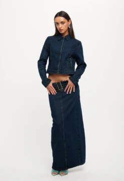 UMA DENIM MIDI - DENIM BLUE -Lionessfashion Shop 25 08 23 LIONESS ReShoots RESHOOTS 276
