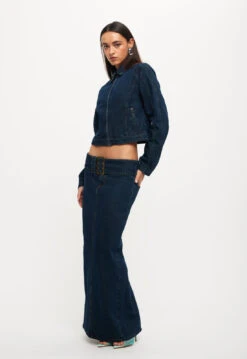 UMA DENIM MIDI - DENIM BLUE -Lionessfashion Shop 25 08 23 LIONESS ReShoots RESHOOTS 284
