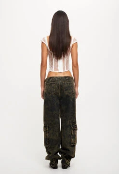 SOME LIKE IT HOT LACE CORSET - GHOST WHITE -Lionessfashion Shop 25 08 23 LIONESS ReShoots RESHOOTS 472