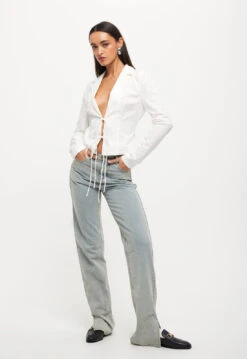 CK TIE TOP - PORCELAIN -Lionessfashion Shop 25 08 23 LIONESS ReShoots RESHOOTS 627 e8dad6af 475a 4d61 9151 b0d03ee69fcc