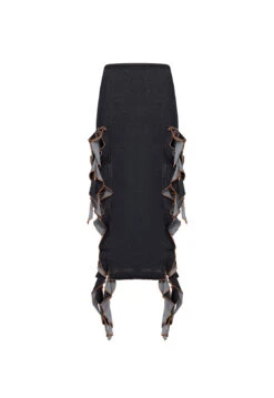 RENDEZVOUS SKIRT - CHARCOAL -Lionessfashion Shop 27 04 23 LIONESS ALL STARS GM ALL STARS GHOST MAN 073