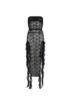 RENDEZVOUS DRESS - ONYX -Lionessfashion Shop 27 04 23 LIONESS ALL STARS GM ALL STARS GHOST MAN 088