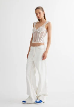 PRACTICAL MAGIC JEAN - PORCELAIN -Lionessfashion Shop 28 04 23 LIONESS eCOMM All STARS RENDEZVOUS ALL STARS 496