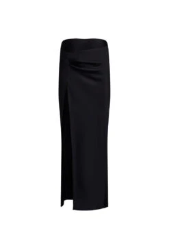 MARIAH MAXI SKIRT - ONYX -Lionessfashion Shop GhostMannequin Sept 124