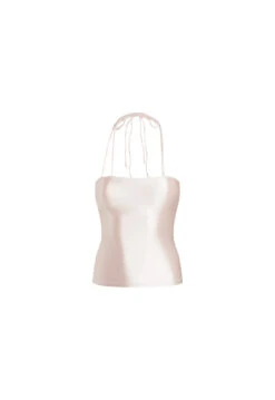 MINIMALIST TANK - CHAMPAGNE -Lionessfashion Shop JUNE GhostMannequin 0011