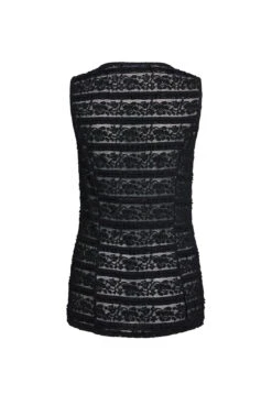 OLSEN VEST - ONYX -Lionessfashion Shop JUNE GhostMannequin 030