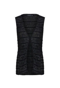 OLSEN VEST - ONYX -Lionessfashion Shop JUNE GhostMannequin 032
