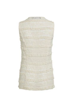OLSEN VEST - CREAM -Lionessfashion Shop JUNE GhostMannequin 035