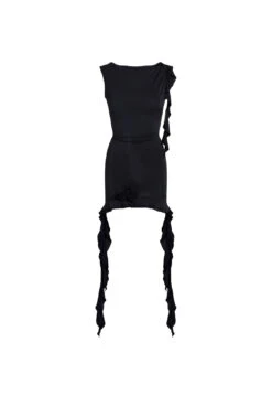 OPULENCE MINI DRESS - ONYX -Lionessfashion Shop JUNE GhostMannequin 072