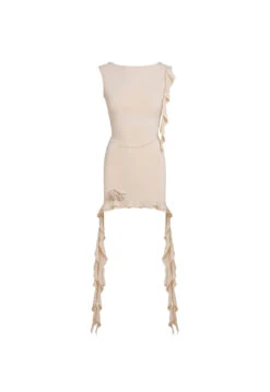 OPULENCE MINI DRESS - CHAMPAGNE -Lionessfashion Shop JUNE GhostMannequin 078
