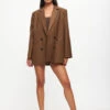 WYOMING BLAZER - CHOCOLATE -Lionessfashion Shop LC160 13 2309 CHOCOLATE 1jpg 99eea1d0 1dfe 4977 8fb5 0a1d178a087f