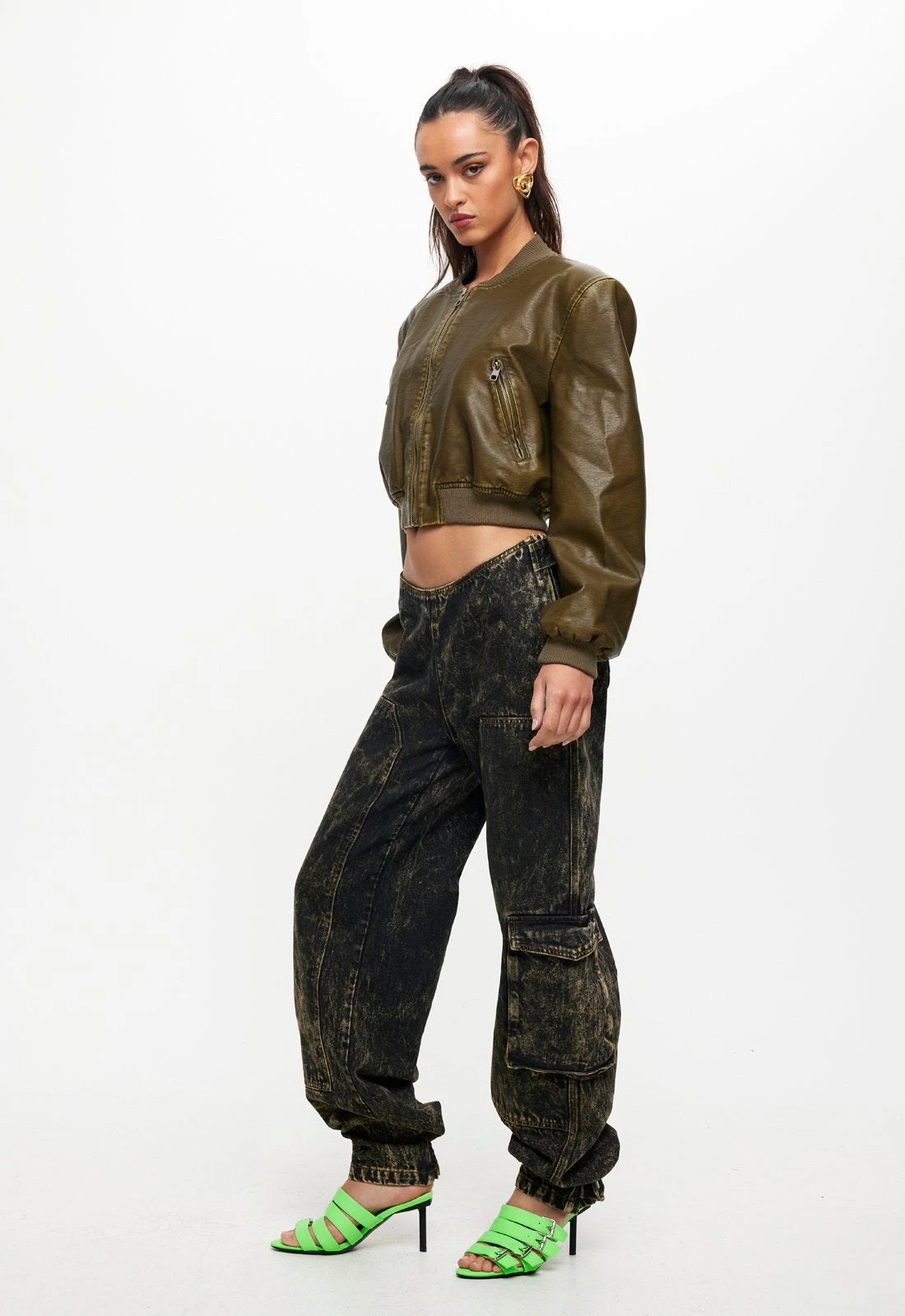 RIOT JEAN - WASHED CHOCOLATE 5 RIOT JEAN - WASHED CHOCOLATE - Image 3