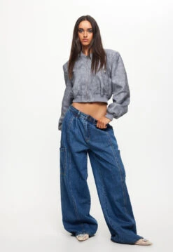 VENEDA BAGGY JEAN - BLUE DENIM