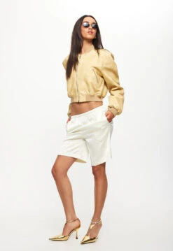 ALLURE BOMBER - CORN -Lionessfashion Shop LC580 3 2309 CORN LB646 2309 CORNSILK 5jpg e7e29f7a 5255 43b0 8e0f 530d51896142