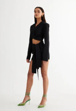 OFF DUTY BLAZER DRESS - ONYX