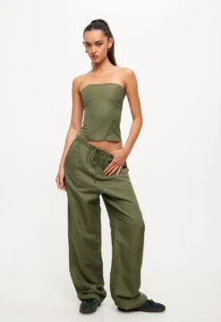 LA PALMA PANT - KHAKI
