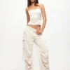 BUTTERFLY CARGO PANT - CREAM -Lionessfashion Shop LT793 2 2309 CREAM LB662 2309 CREAM 3jpg