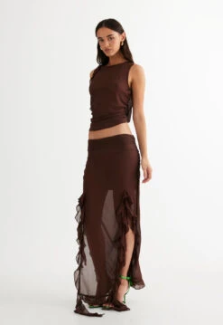 RENDEZVOUS SKIRT - CHOCOLATE -Lionessfashion Shop LT800 2 2304 CHOCOLATE LB606 2 2305 CHOCOLATE 4 c306cdef 54f3 4887 af6a b29c80dbedaf