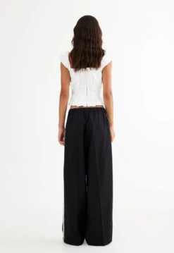 OFF DUTY PANT - ONYX -Lionessfashion Shop LT857 2304 PORCELAIN LB603 2304 ONYX 17 bf64fe1a 795c 43d2 9df2 50c87e97db92