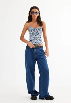 FAME CORSET - BLUE FLORAL -Lionessfashion Shop LT858 3 2304 BLUE FLORAL LB605 2304 BLUE DENIM 6 6f753d3ac80f4def8cbf69908fba9f62