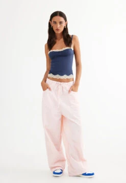 HILLS PARACHUTE PANT - BUBBLEGUM