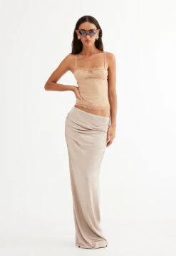 ALMOST FAMOUS MAXI - TAUPE -Lionessfashion Shop LT862 2304 TAN LB598 2304TAUPE 7