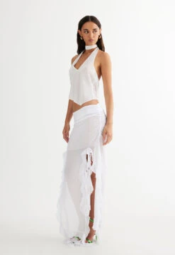 RENDEZVOUS HALTER TOP - PORCELAIN -Lionessfashion Shop LT863 2305 PORCELAIN LB606 2 2305 PORCELAIN 10