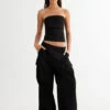 SMOKESHOW PANT - ONYX -Lionessfashion Shop LT868 2305 ONYX LB615 2305 ONYX 1