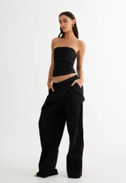 SMOKESHOW STRAPLESS TOP - ONYX -Lionessfashion Shop LT868 2305 ONYX LB615 2305 ONYX 9