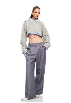 MULLHOLLAND PANTS - SLATE -Lionessfashion Shop LT88 740GREY LB88 456 3SLATE2 3f4dfe1b 4301 4e62 bfa7 899d57866263